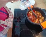 Foto del paso 4 de la receta: Lentejas con pollo y picatostes