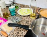 Foto del paso 1 de la receta: Risotto de Langostinos al Ajillo con toque de limón 🍋 🧄 🦐