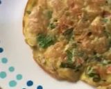 A picture of step 6 of 10 mins Hara lehsan Omelette (green garlic omelette).