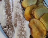 A picture of step 9 of Sloppy Joe and Potatoes on Pumpernickel.