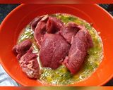 Foto del paso 2 de la receta: Milanesas de bola de lomo con cereal