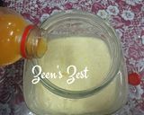 A picture of step 2 of Maaza Lassi/Lassi with Soft Drink Maaza.