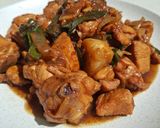 Foto langkah ke 6 dari resep Tumis ayam cabe ijo.