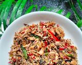 Foto langkah ke 4 dari resep Tumis Jantung Pisang Suir Tongkol.
