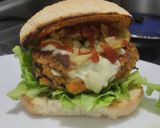 Foto del paso 20 de la receta: Hamburguesa de frijol, soja texturizada y vegetales🫘🧅🍔