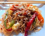Foto del paso 3 de la receta: Fideos Spaguettis de Arroz Salteados con Vegetales al estilo Chino sin Tacc 麪/麵 面