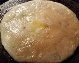 A picture of step 4 of Aloo Paranthas.