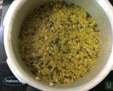 A picture of step 2 of Panchrangi dal tadka.