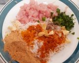 صورة لخطوة 1 من وصفة كرات دجاج بالكرام فراش