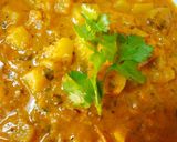 A picture of step 4 of Sweet potato curry (shakarkand ki sabji).