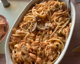 Foto del paso 4 de la receta: Salmón con salsa italiana y pastas 👌🏻