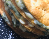 Foto del paso 4 de la receta: 🥞ROGELITOS🥞RELLENOS CON 🥬ACELGA🥬 Y SALSA BLANCA CREMOSA SABOR 🧀QUESO🧀