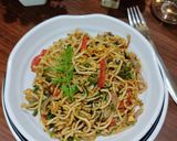 ठेच़ा चाऊमिन Thecha Chowmein रेसिपी चरण 11 फोटो