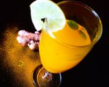 A picture of step 4 of Turmeric ginger detox.
