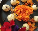 A picture of step 1 of Orange sandesh quick and instant for navratri fasting.
