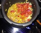 A picture of step 10 of Palak pulav.