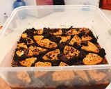 Foto langkah ke 6 dari resep Silky pudding puyo coklat toping oreo regal.