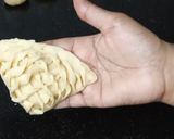 A picture of step 13 of Strips Samosa.