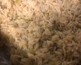 Une image de l'étape 2 de Risotto d’orzo champignon courgettes.
