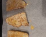 Foto del paso 7 de la receta: Torrijas al horno de miel, naranja y chocolate