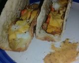 A picture of step 4 of Roti tortilla.