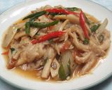 Foto langkah ke 4 dari resep Tumis Jamur Putih Tauco.
