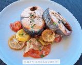 Φωτογραφία βήματος 5 της συνταγής Παλαμίδα στο φούρνο με λαχανικά