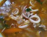 Foto langkah ke 5 dari resep Cumi pedas manis.