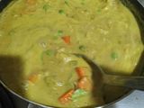Set Dosa with vegetable sagu (mixed veggies curry).