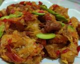 Foto langkah ke 2 dari resep Tumis Mandai & Petai Pedas.