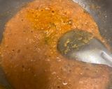 A picture of step 2 of Hot Macaroni Soup.