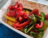 Une image de l'étape 10 de Courgettes et poivrons bicolores marinés grillés à la plancha.