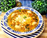 A picture of step 5 of Italian Vegetable One Pot Minestrone Soup.