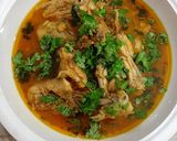 A picture of step 4 of Chicken korma.
