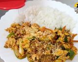 รูปขั้นตอนการทำที่ 9 ของ กิมจิผัดไข่