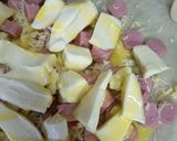 Foto del paso 2 de la receta: Tarta fácil de salchicha y queso 🧀