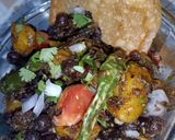 A picture of step 7 of Kalay Chanay ki Chaat.