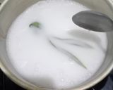 Foto langkah ke 4 dari resep Ketan mangga kuah santan.