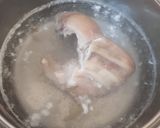 Hình bước làm 2 của món Gỏi đu đủ xanh tai heo