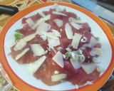 Foto del paso 4 de la receta: Carpaccio de Ternera con Ensalada y galleta de quesos
