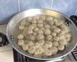 Foto langkah ke 5 dari resep Bakso Homemade kenyal tanpa es batu❌.