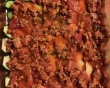 A picture of step 1 of Zucchini Lasagna.