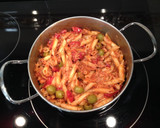 Foto del paso 3 de la receta: Pasta con sabor a pizza