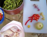 Foto langkah ke 3 dari resep Tumis Ayam Kaldu Edamame.