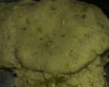 A picture of step 3 of Jowar green peas puri.