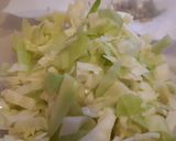 Foto del paso 8 de la receta: Ensalada de col con aderezo de lima, leche de coco y cacahuetes