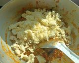 A picture of step 5 of Methi Paneer Bhurji.