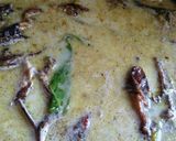 Foto langkah ke 3 dari resep Gulai umbut ikan salai patin.