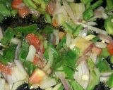 A picture of step 1 of Paneer Veg Roll.