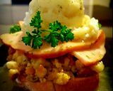 A picture of step 7 of Mike's Open Faced Turkey Sandwiches 4 2 N 10.